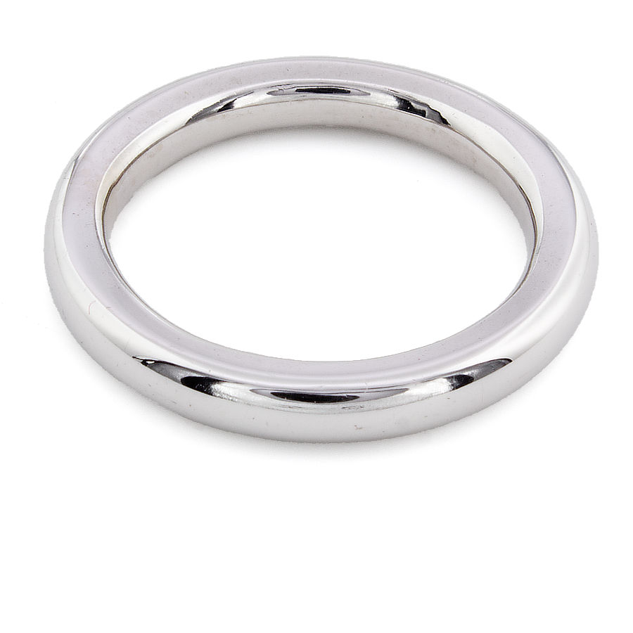 18ct white gold Wedding Ring size K